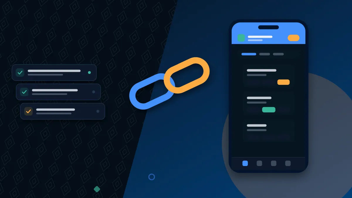 Three app formats: APK, the iOS link and the web version